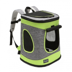 Convenient Comfort Dogs Carriers/Backpack,Hold Pets up to 15 LBS,Go for Walk, Hiking and Cycling 17 H x13 L x11 D