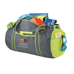 Travel and leisure barrel duffel bag