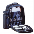 Picnic time insulated cooler tote picnic bag