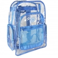 Outdoor transparent clear pvc backpack