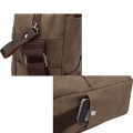 Quanzhou tote shoulder recycled canvas messenger bags wholesale