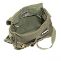 Quanzhou factory high quality leisure army canvas messenger bags for men