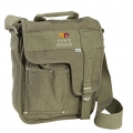 Quanzhou factory high quality leisure army canvas messenger bags for men